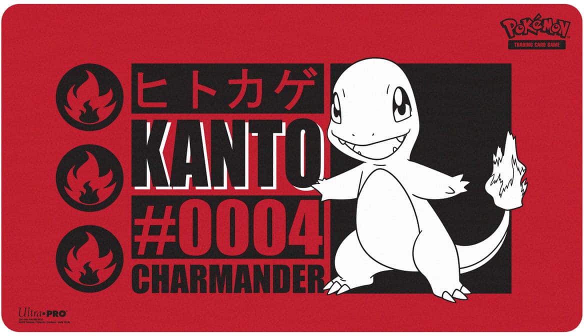 KANTO #0004 CHARMANDER Ultra PRO POKMON TRADING CARD GAME