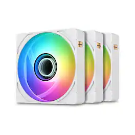 Thermaltake - CT140 EX INFINITY ARGB Sync PC Cooling Fan - 3 Pack - White