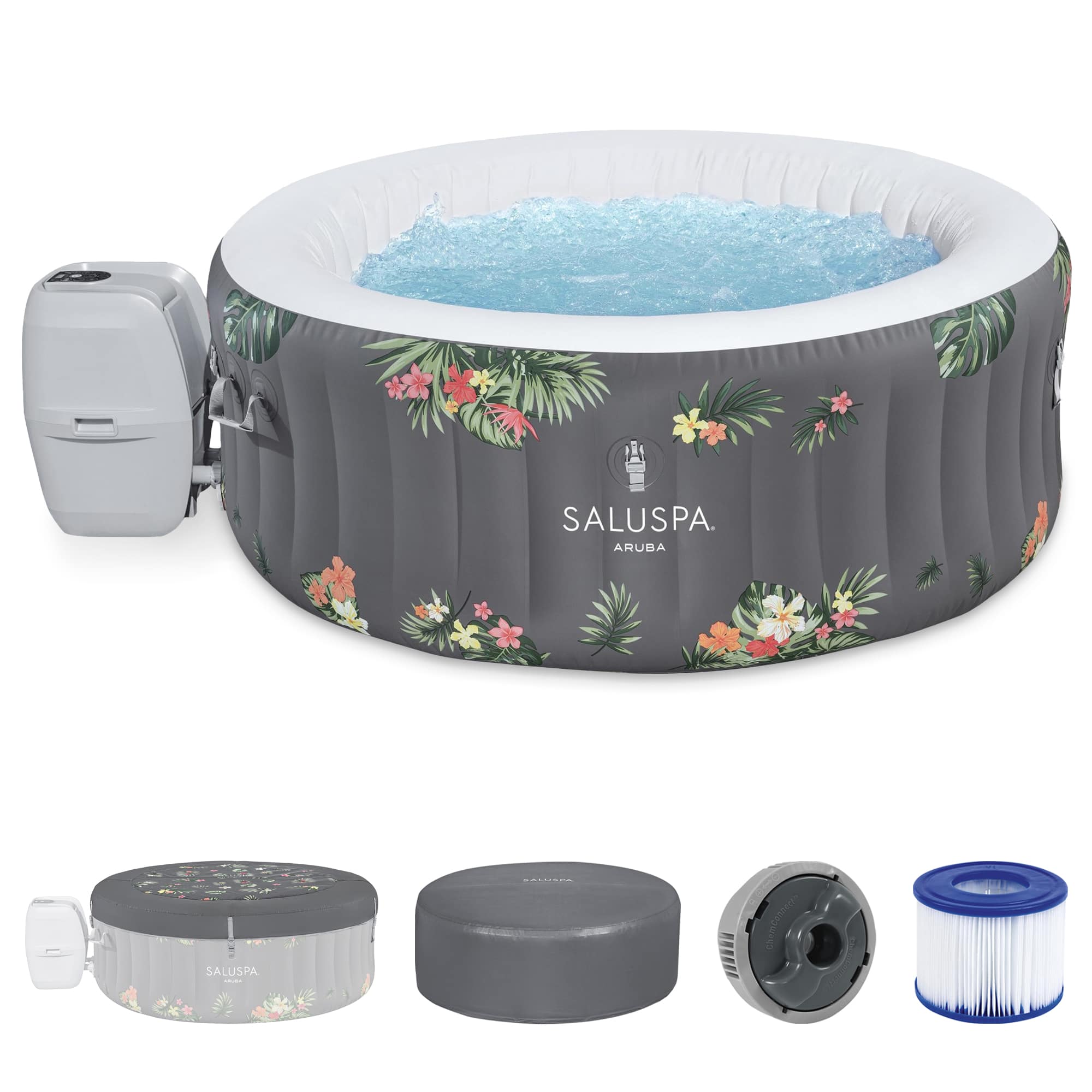 Bestway SaluSpa Zurich AirJet Inflatable Hot Tub - Thumbnail 5