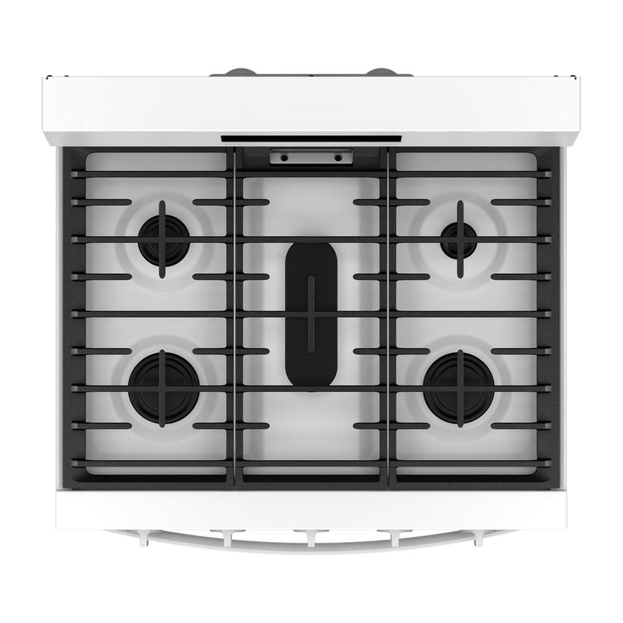 Alt View 2. Whirlpool - 5.0 Cu. Ft. Freestanding Single Gas Range with Air Fry and Air Baking - White.