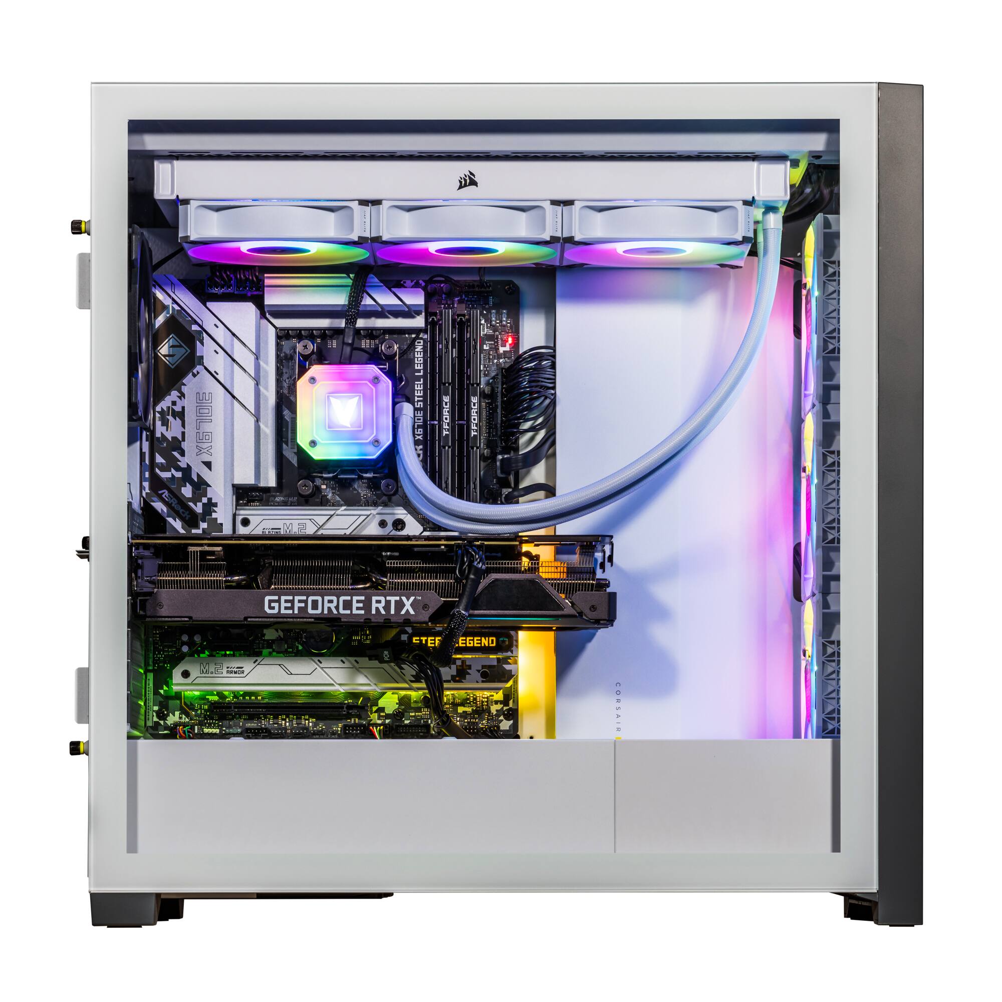 Velztorm Aciex 3D Gaming Desktop (Ryzen 7 7800X3D, 32GB, 2TB SSD