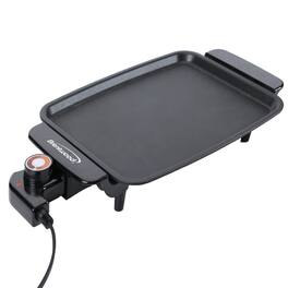 Brentwood - 12 x 10 Inch Ceramic Non-Stick Electric Griddle - Black