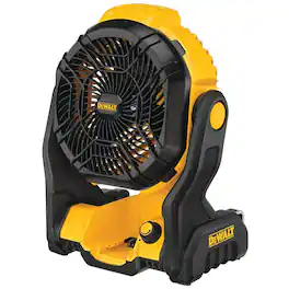 Dewalt - 20V MAX Portable Fan DCE512B - yellow and black