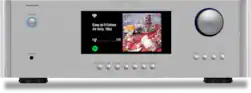 Rotel - RAS-5000 Amplified Streamer - Silver - Front_Zoom