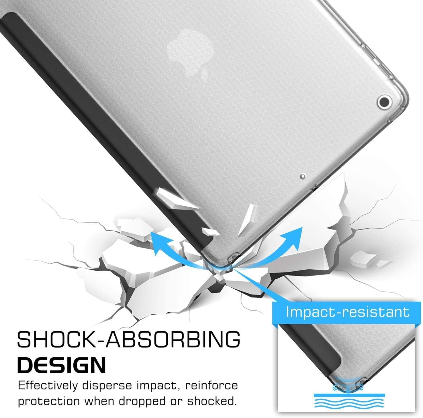 Impact-resistant SHOCK-ABSORBING DESIGN  
Effectively disperse impact, reinforce protection when dropped or shocked.