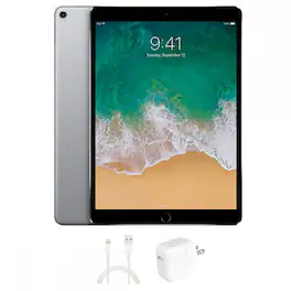 Apple - Refurbished Excellent - 10.5-inch iPad Pro 1st Generation (2017) Wi-Fi Only 64GB - Space Gray