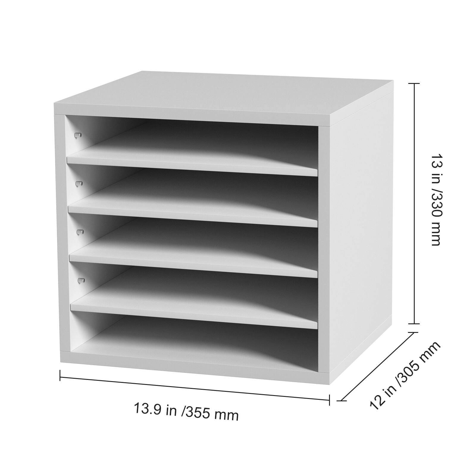 13 in / 330 mm  
13.9 in / 355 mm  
12 in / 305 mm