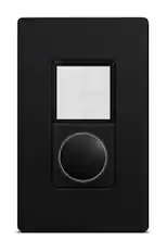Front. Sonance - Blaze Wall-M US - Multi-Zone PoE-Powered Wall-Controller (Each) - Black.