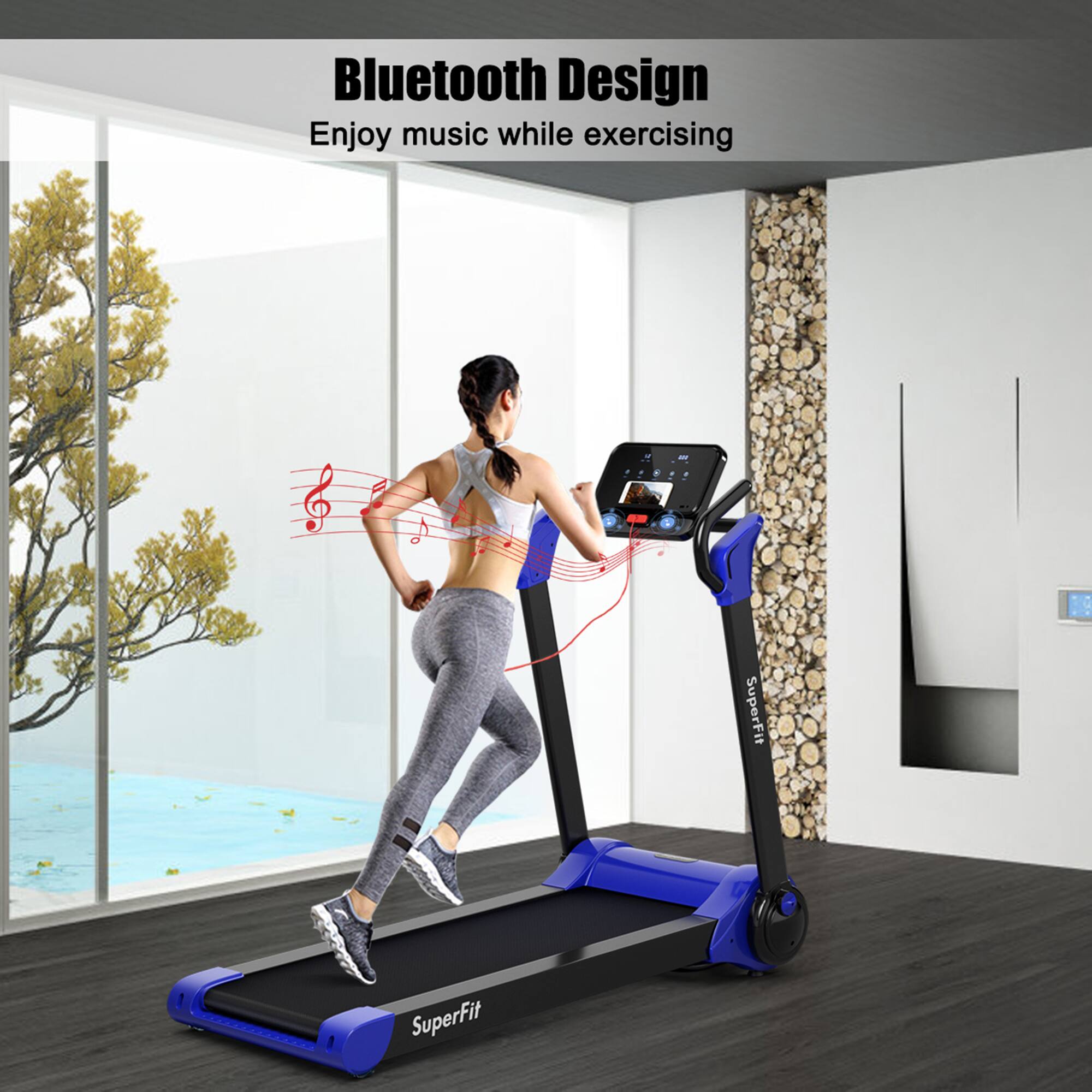Bluetooth Design  
Enjoy music while exercising