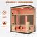 PRODUCT DIMENSIONS
- Voltage: 220V
- 3-4 Person
Dimensions:
- Height: 74.8"
- Width: 63"
- Depth: 47.3"
- Interior Width: 26.4"
- Interior Depth: 57.1"
- Interior Height: 17.7"