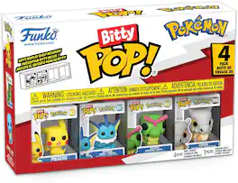 Funko - Bitty POP!: Pokemon - Pikachu 4-Pack - COLLECTIBLES - Multicolor