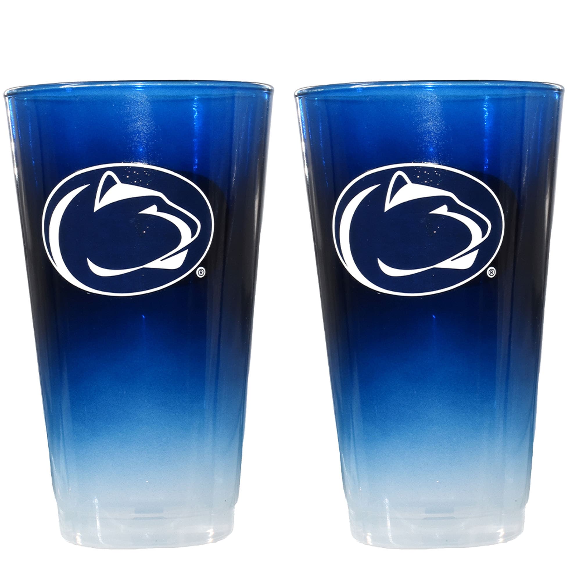 The Memory Company - Penn State Nittany Lions Two-Pack 16oz. Ombre Pint Glass Set - Multicolor