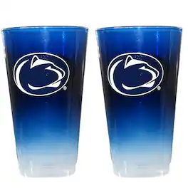 The Memory Company - Penn State Nittany Lions Two-Pack 16oz. Ombre Pint Glass Set - Multicolor