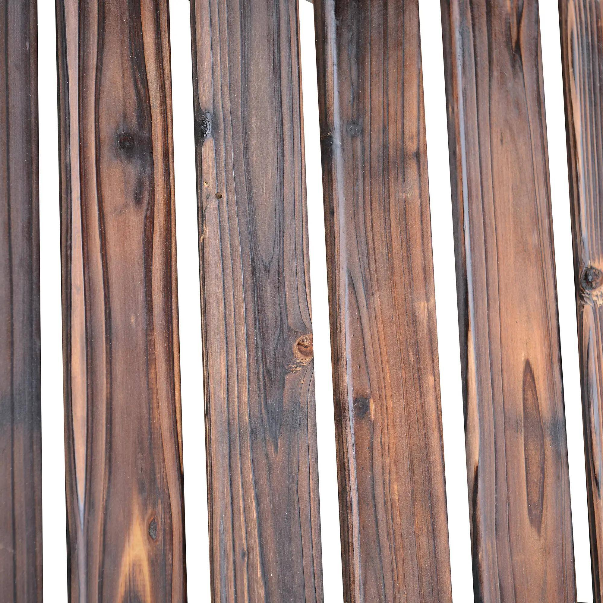 Alt View 1. Resenkos - Resenkos Adirondack Ottoman Set, Rustic Outdoor Fire Pit Chairs, 330 lbs Capacity, Perfect for Relaxing,White, Teak - White, Teak.