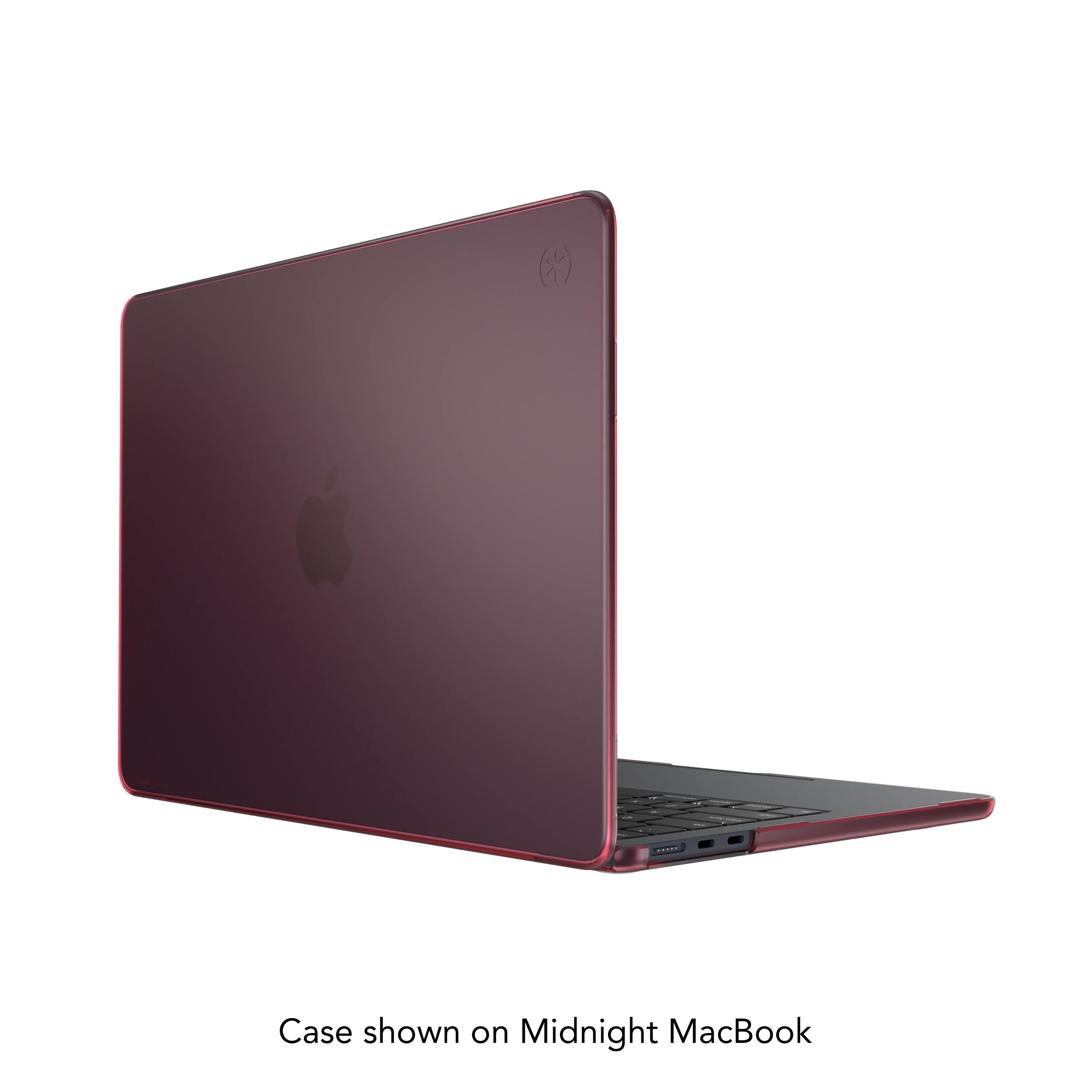 Case shown on Midnight MacBook
