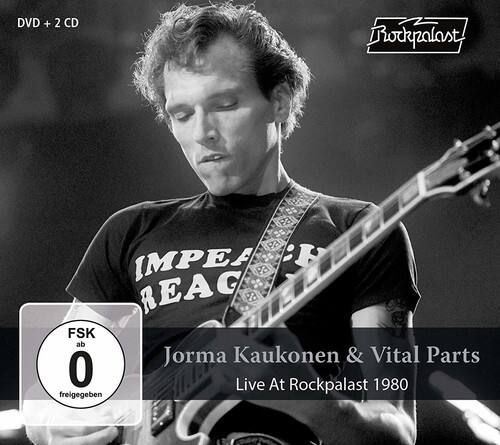 DVD + 2 CD  
Rockpalast  
IMPEACH  
Jorma Kaukonen & Vital Parts  
Live At Rockpalast 1980  
FSK 0  
freigegeben