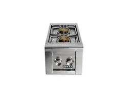 Lynx - Double Side Burners - Limestone - Angle_Zoom