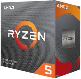 AMD - 100-100000031SBX Ryzen 5 3600 6-Core, 12-Thread Unlocked Desktop Processor with Wraith Stealth Cooler