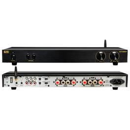 OSD Audio - XMP300 GEN2 600W Class D Stereo Amplifier with A/B Speaker Switching and 24/192 USB Audio - Black