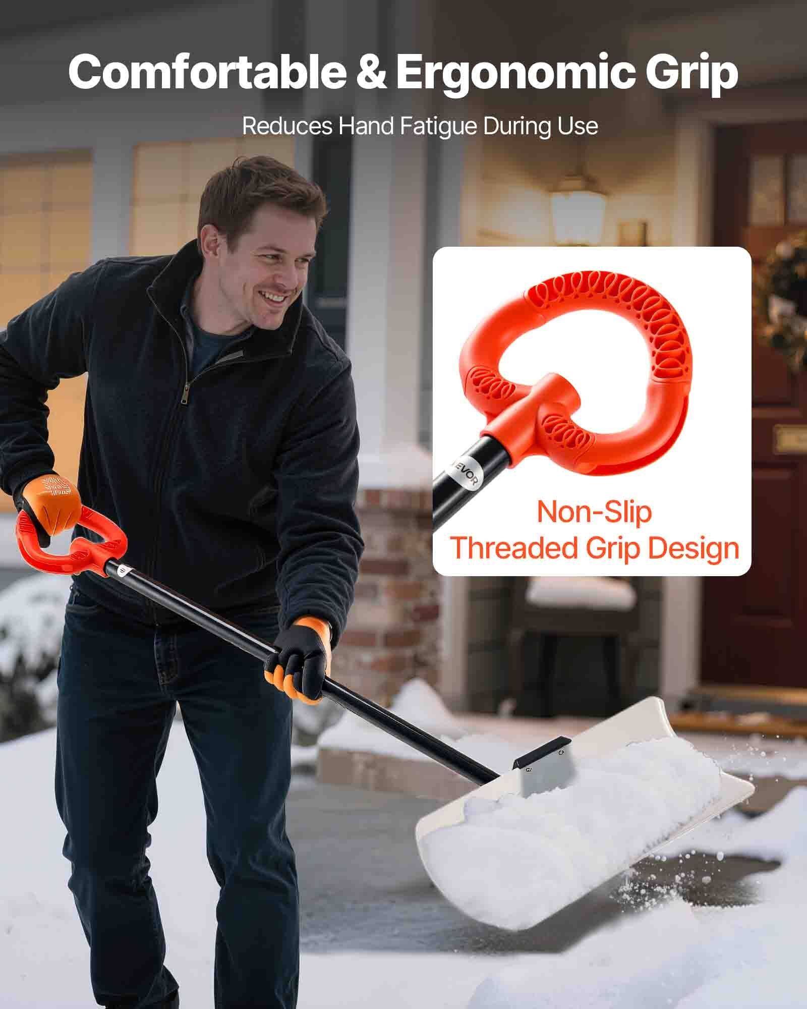 Comfortable & Ergonomic Grip  
Reduces Hand Fatigue During Use  

Non-Slip Threaded Grip Design