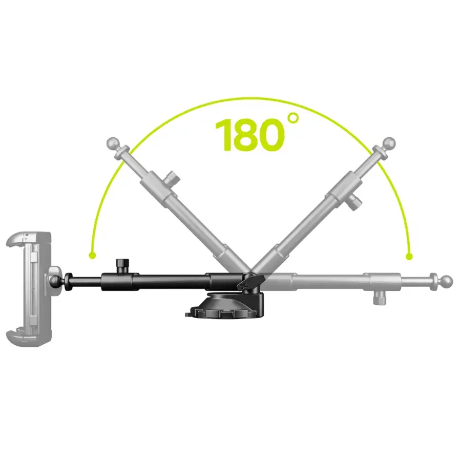 Alt View 28. Bracketron - HD Tablet Extend Mount - Black.