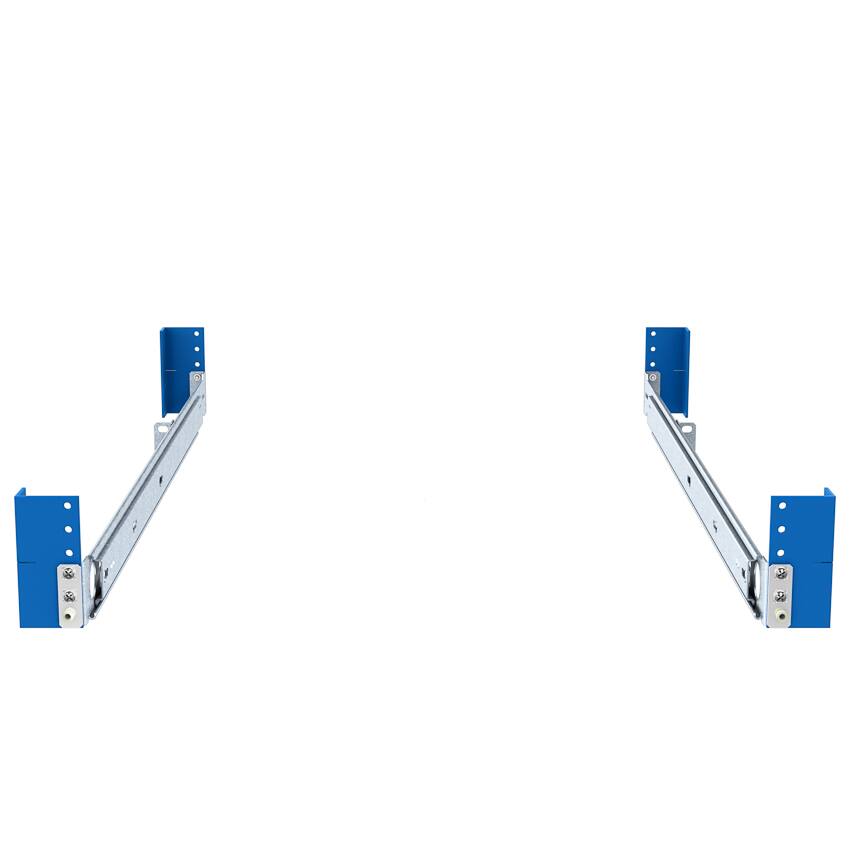 Alt View 10. RackSolutions - RackSolutions 2U Cobra 130-A Rail for Dell - Black.