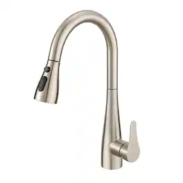 Bothwa Home - HydraFlow 14.6 - Inch Kitchen Faucet - Brushed Nickel
