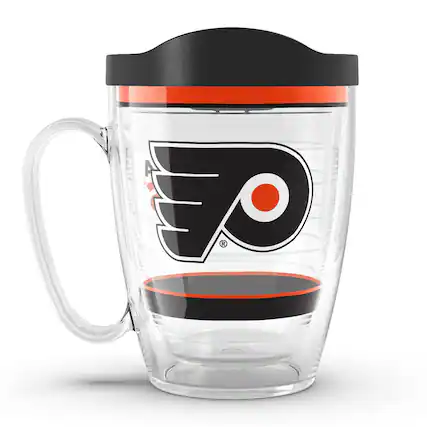 Front. Tervis - Philadelphia Flyers 16oz. Tradition Classic Mug - Multicolor.