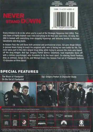 Flashpoint Flashpoint: The Fourth Season DVD - Best Buy