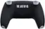 Sony Interactive Entertainment Inc. is the company behind the video game "The Last of Us." The image shows a black controller with a white logo, which is the PlayStation logo. The controller is designed to be used with the PlayStation gaming system.