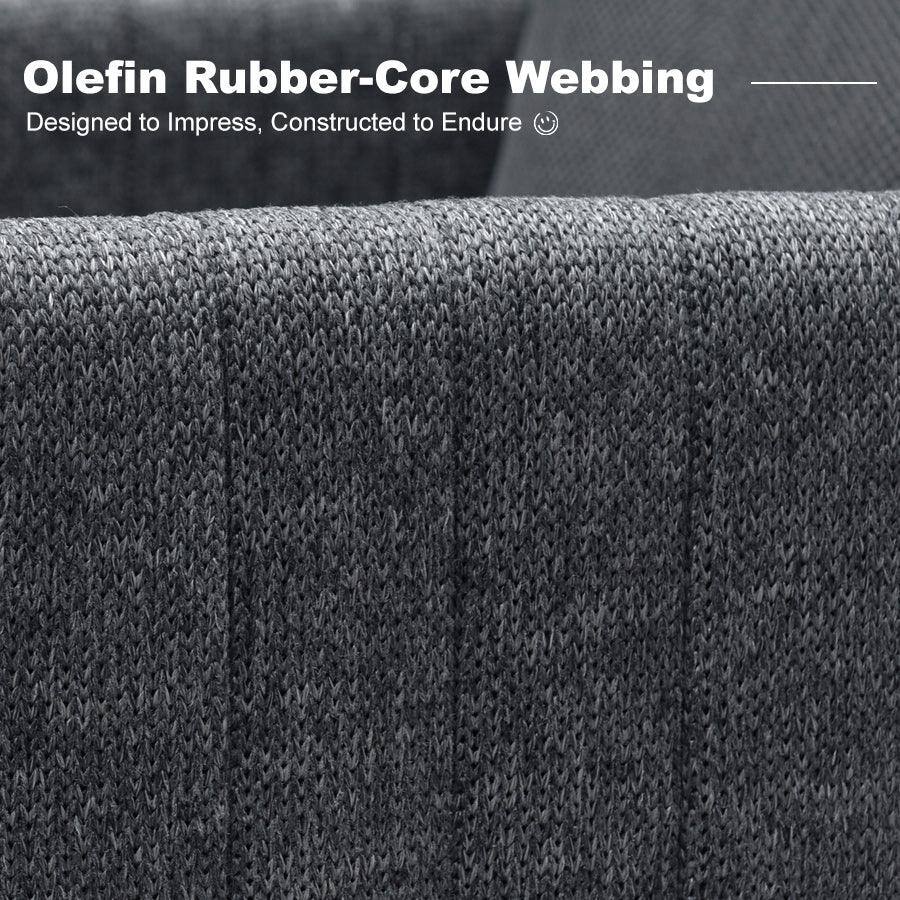 Olefin Rubber-Core Webbing  
Designed to Impress, Constructed to Endure