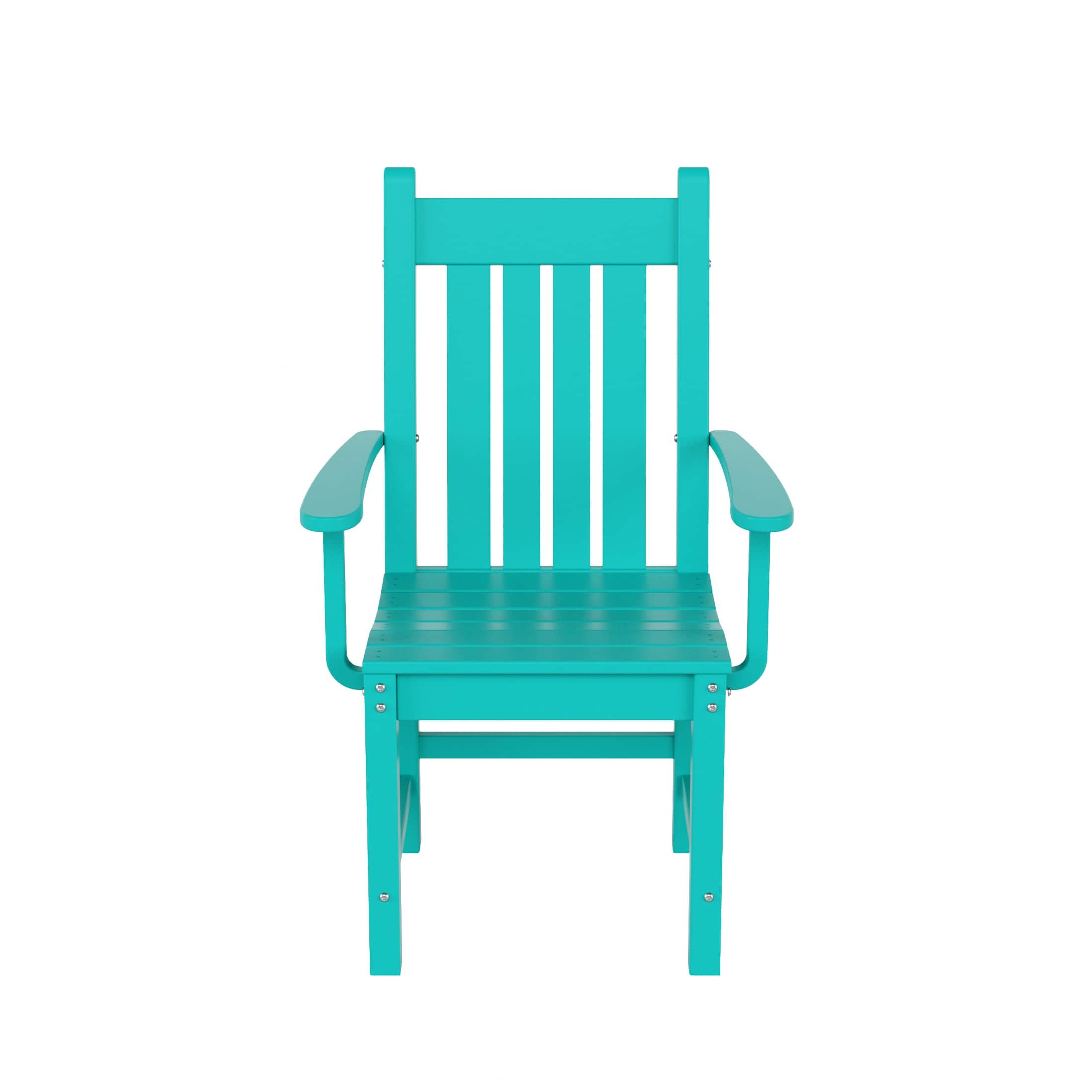 WestinTrends - Malibu Outdoor Patio Dining Armchair - Turquoise