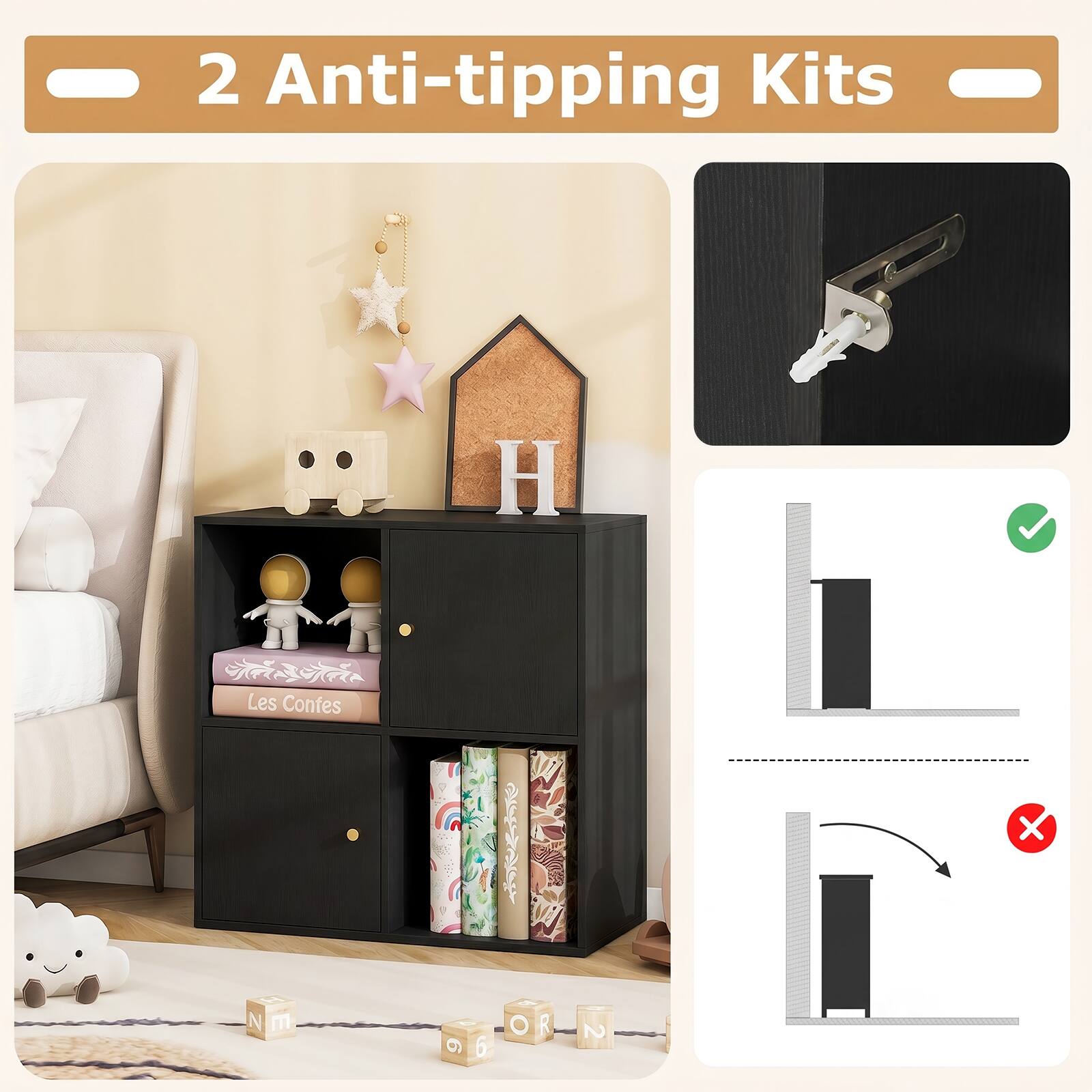 2 Anti-tipping Kits

Les Contes

N O R