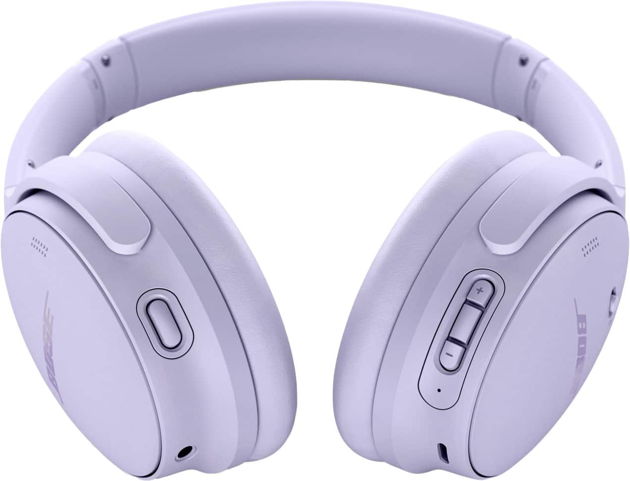 Alt View 12. Bose - QuietComfort Wireless Noise Cancelling Over-the-Ear Bluetooth Headphones - Chilled Lilac.