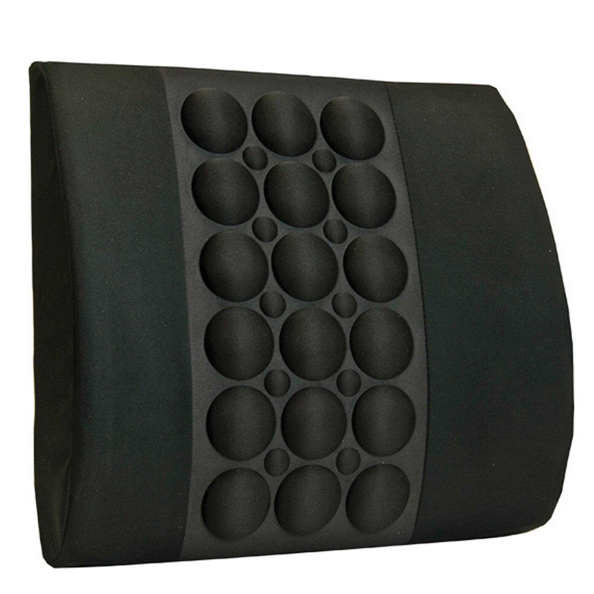 Left. BROWNMED - Back Support, 13.5 X 4 X 13.8, Black - Black.