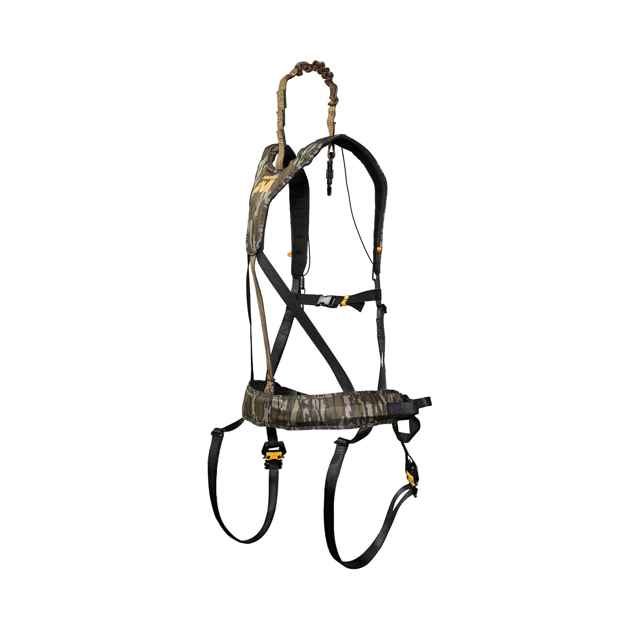 Back. Muddy - Muddy Ambush Safety Harness with Standard Quick-Release Buckles (Mossy Oak) - Mossy Oak.