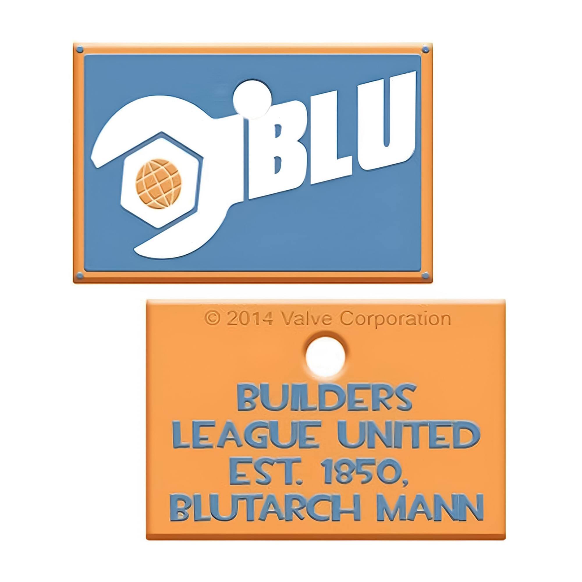 OBLU  
2014 Valve Corporation  
BUILDERS LEAGUE UNITED EST. 1850, BLUTARCH MANN