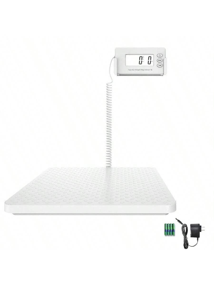 The Best Inks - Digital Floor Scale, 440lbs/1oz Ultra - Lightweight and Portable Grade Scales Home, Hospital and Physician - Wired models