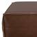 Alt View 14. Simpli Home - Brody Extra Large Coffee Table Pouf - Distressed Dark Brown.