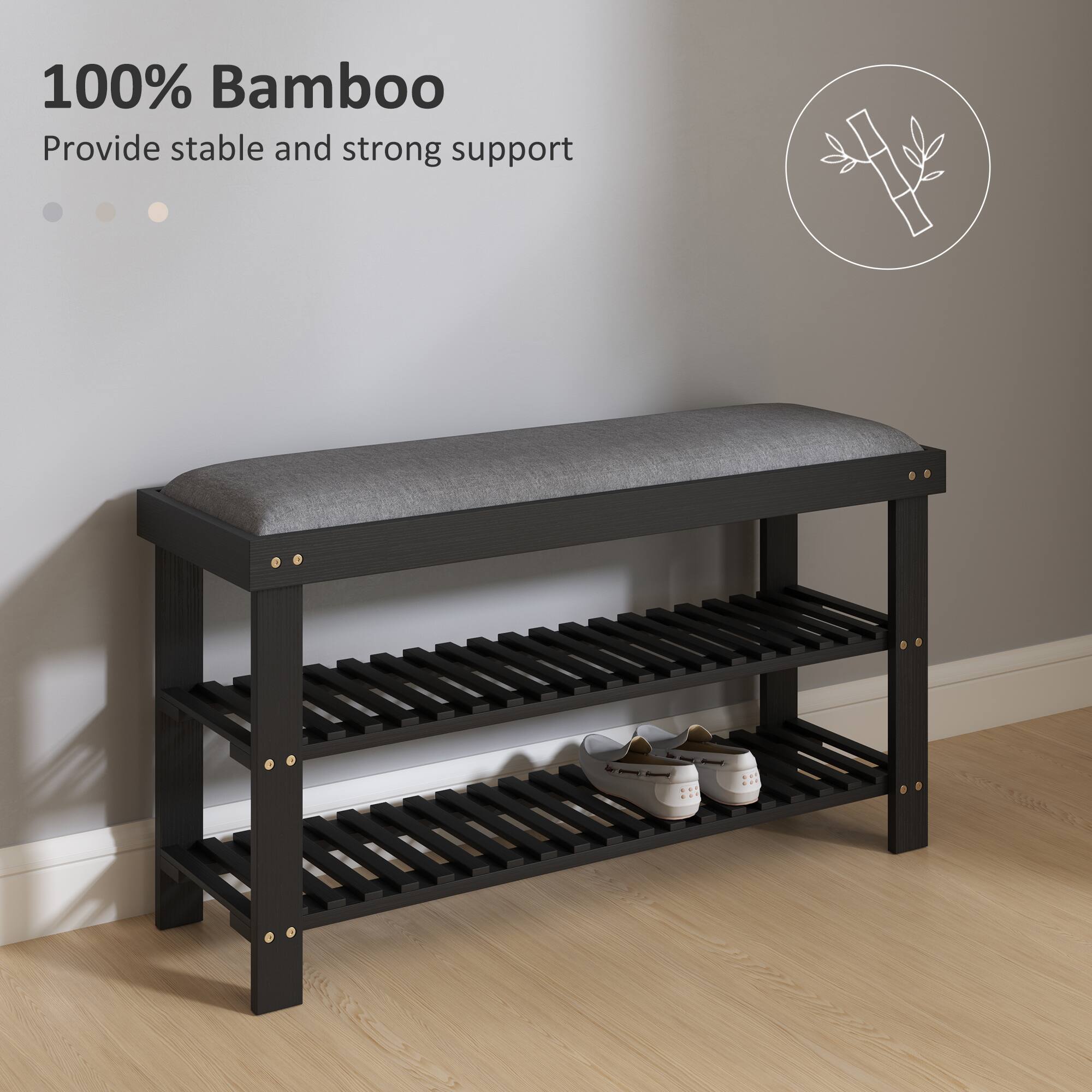 100% Bamboo
Provide stable and strong support -