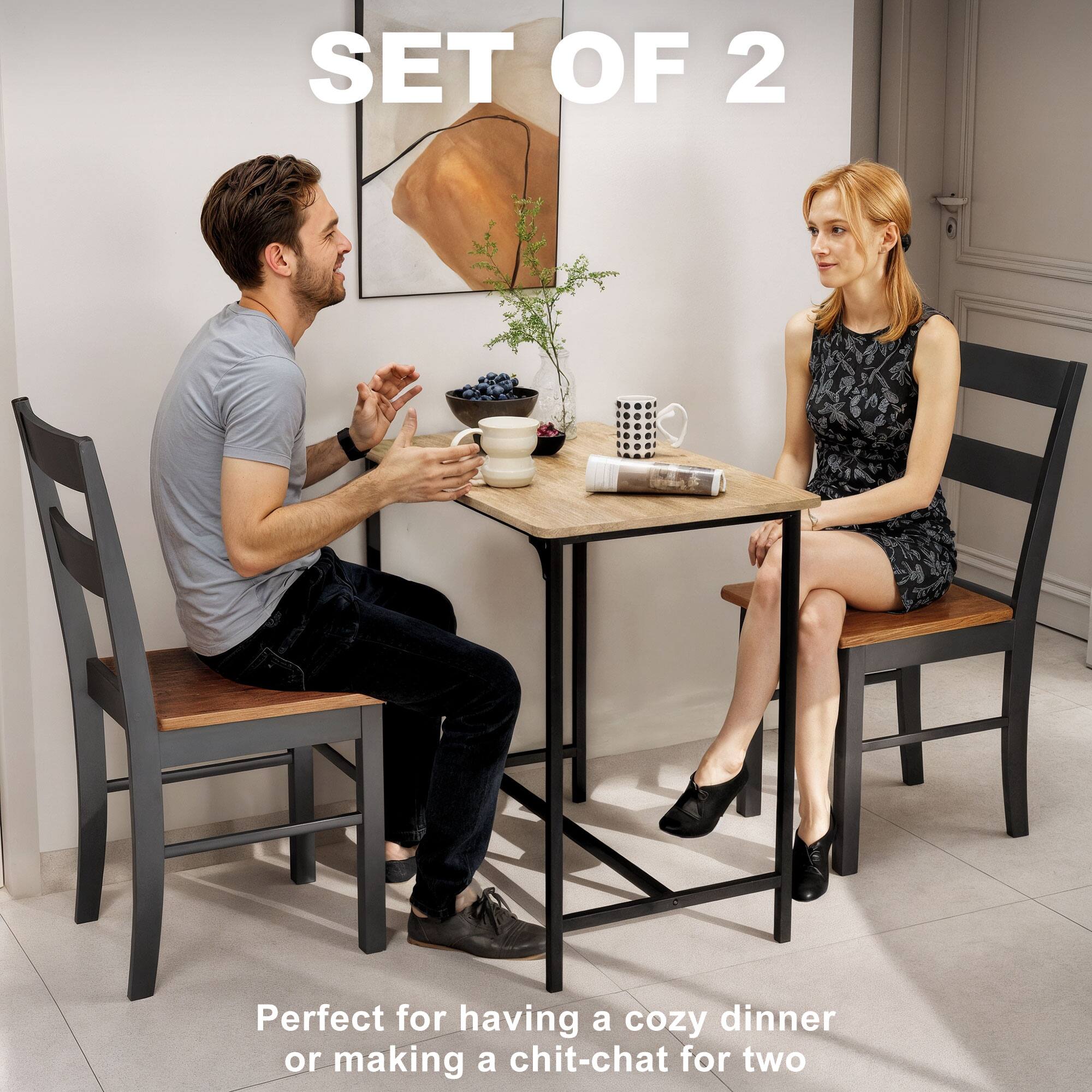 SET OF 2

Perfect for having a cozy dinner or making a chit-chat for two