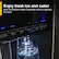 Enjoy fresh ice and water from the Exterior Water Dispenser without opening the door.
- DISPENSE
- UNITS
- BACK
- Ice Type: cubed/crushed
- Light: on/dim/pads
- Temp: hold 3 sec
- Options
- Lock
- Measured Fill
- Calibrate Measured Fill