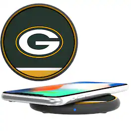 Keyscaper - Green Bay Packers Wireless Phone Charger - Multicolor