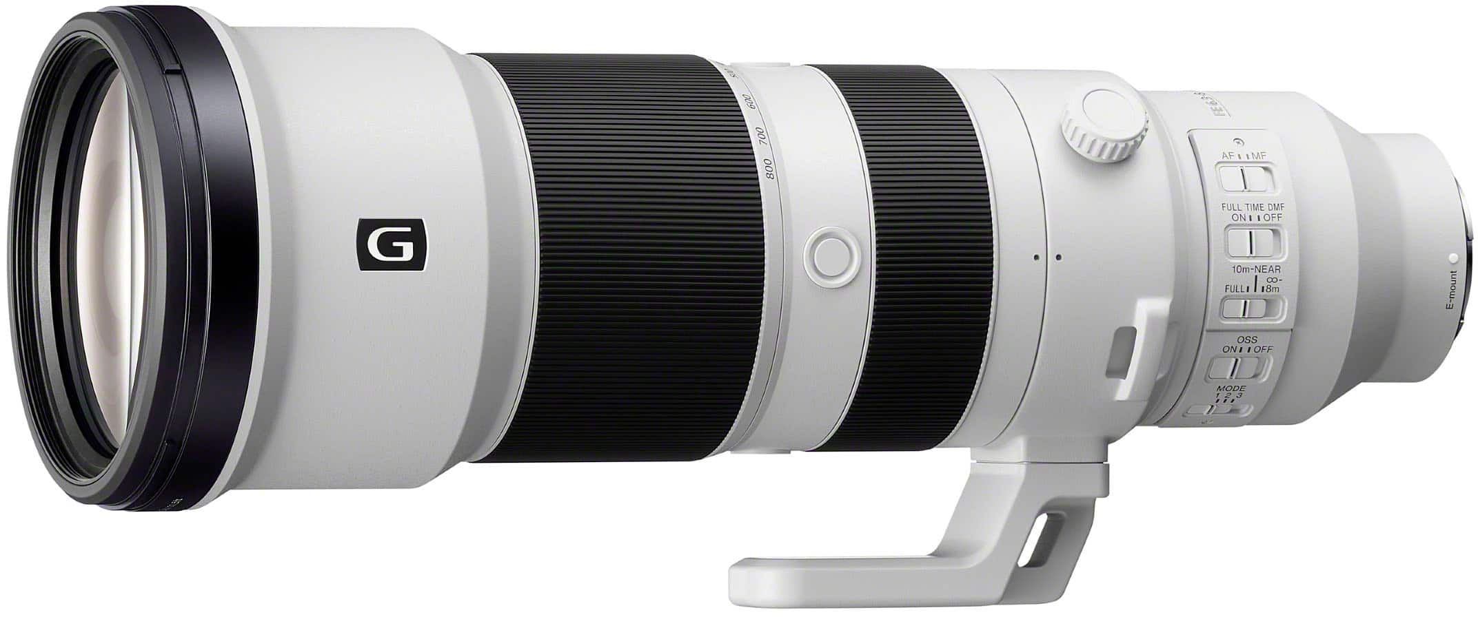 Sony - FE 400-800mm f/6.3-8 G OSS Telephoto Zoom Lens - Black - Front_Zoom