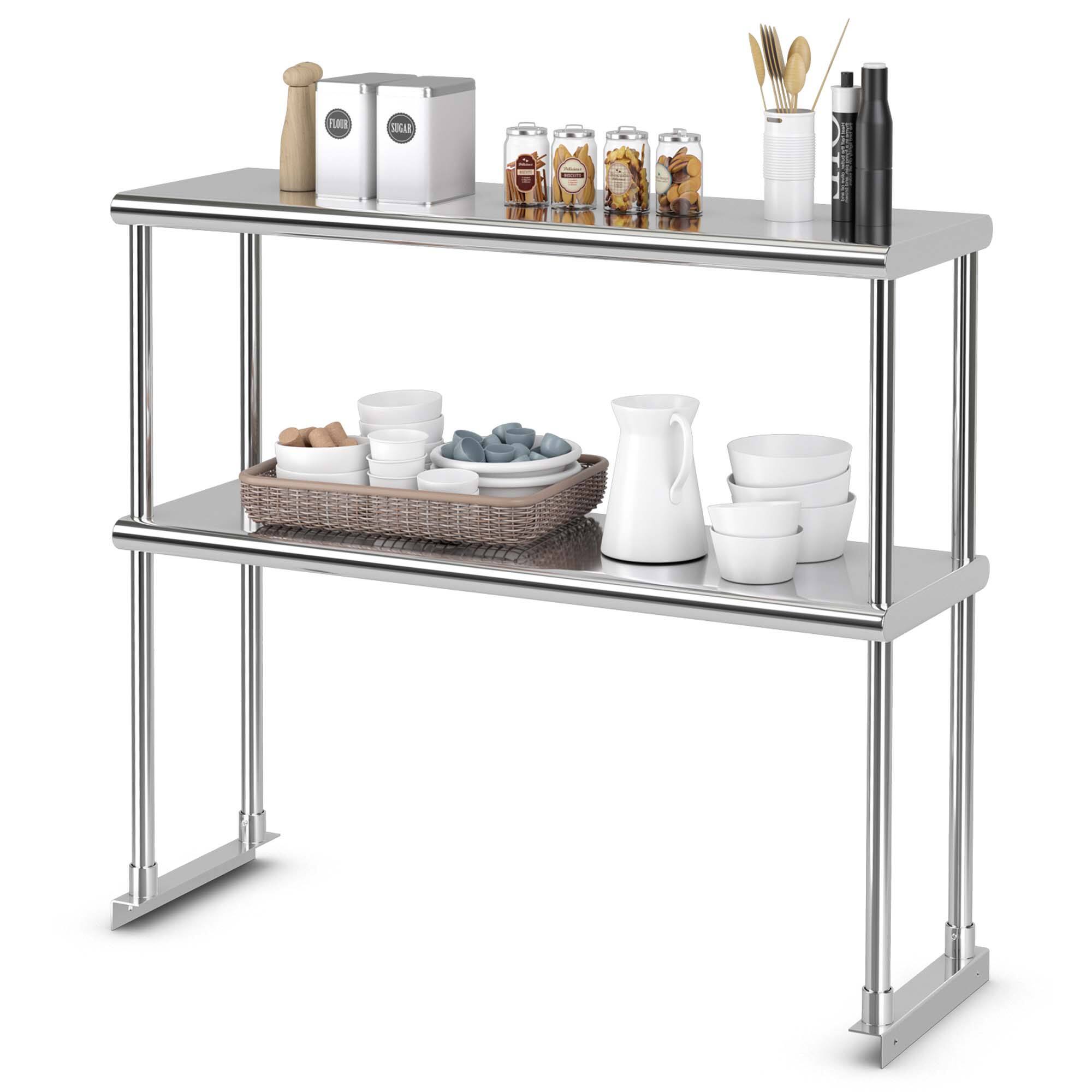 Adjustable Stainless Steel Shelves