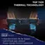 Top Tier Thermal Technology: Lenovo ColdFront - Ultra-thin 0.1mm 3D fan blades - Hybrid heat pipe solution - Phase change thermal compound