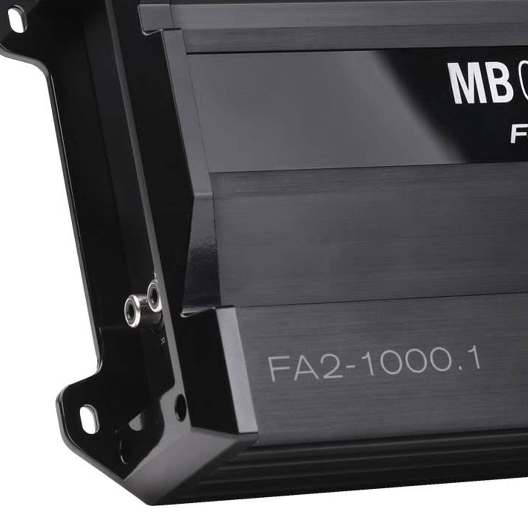 Alt View 4. MB Quart - MB Quart Formula 1,000 Watt Mono Car Audio Mobile Amplifier, FA2-1000.1, Black - Black.