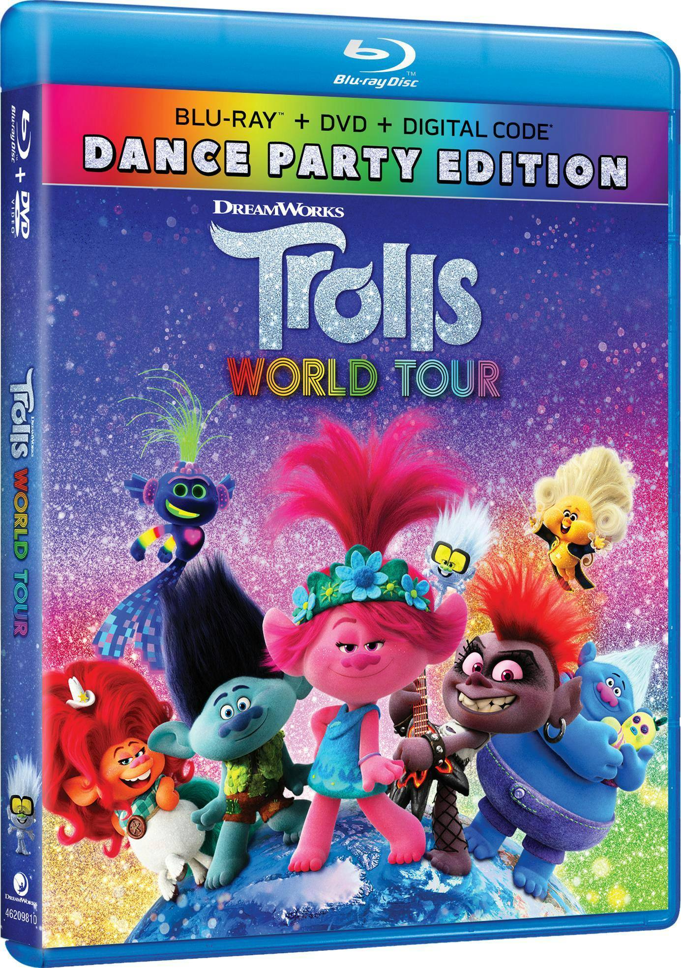 Angle. Trolls World Tour (Dance Party Edition DVD + Digital) [Blu-ray].