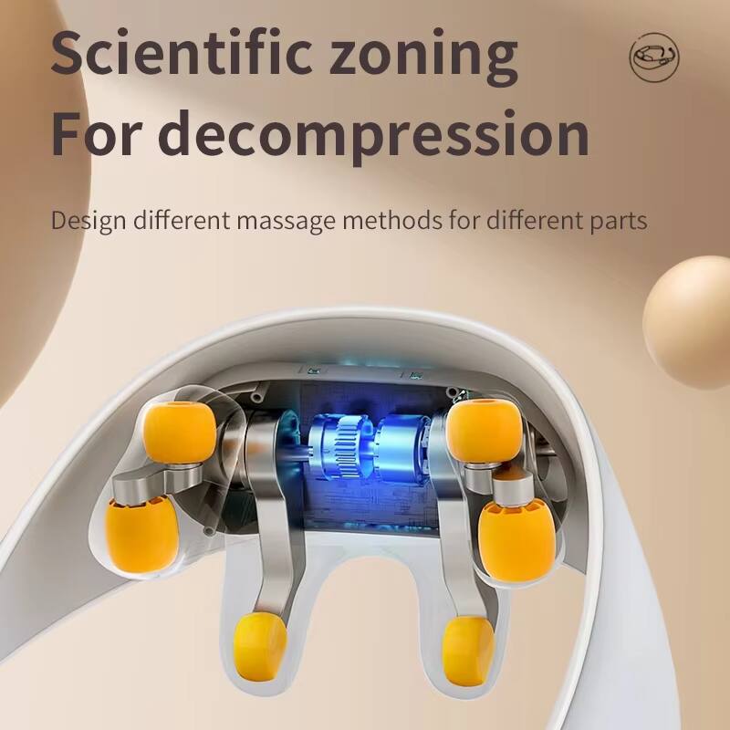 Scientific zoning  
For decompression  

Design different massage methods for different parts
