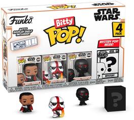 Funko - BITTY POP!: Star Wars - The Mandalorian - Moff Gideon 4-Pack - Collectibles - Multicolor